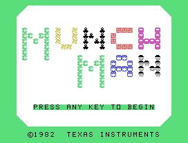 Xona Games - Munch Man (TI-99/4A)